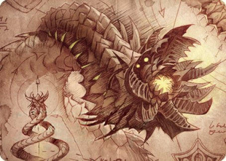 Wurmcoil Engine Art Card [The Brothers' War Art Series] | Mindsight Gaming