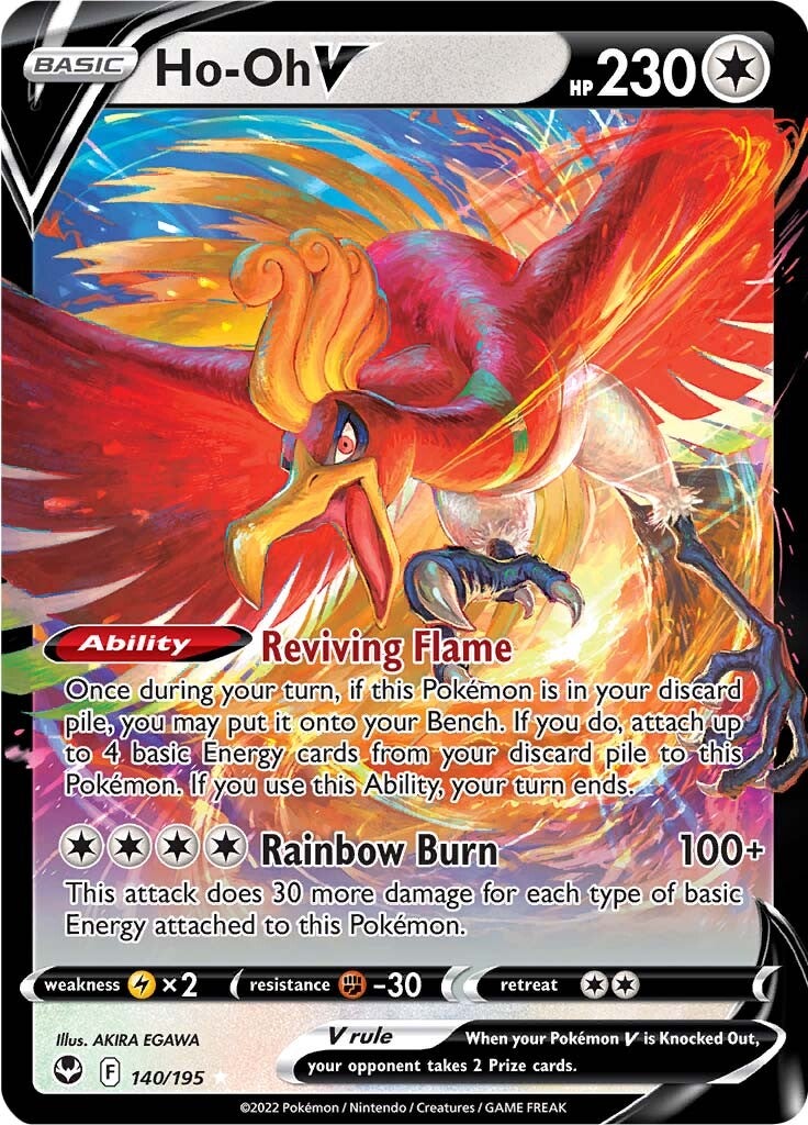 Ho-oh V (140/195) [Sword & Shield: Silver Tempest] | Mindsight Gaming