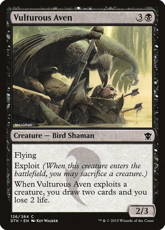 Vulturous Aven [Dragons of Tarkir] | Mindsight Gaming