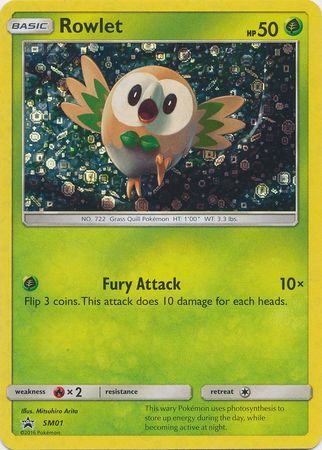 Rowlet (SM01) (General Mills Promo) [Sun & Moon: Black Star Promos] | Mindsight Gaming