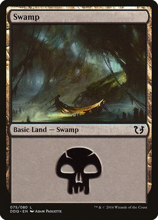 Swamp (75) [Duel Decks: Blessed vs. Cursed] | Mindsight Gaming