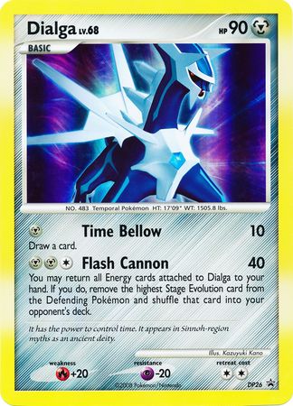 Dialga (DP26) (Jumbo Card) [Diamond & Pearl: Black Star Promos] | Mindsight Gaming