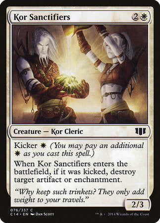 Kor Sanctifiers [Commander 2014] | Mindsight Gaming