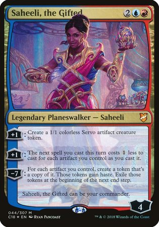 Saheeli, the Gifted (Commander 2018) [Commander 2018 Oversized] | Mindsight Gaming