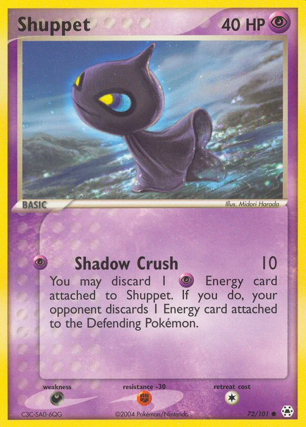 Shuppet (72/101) [EX: Hidden Legends] | Mindsight Gaming