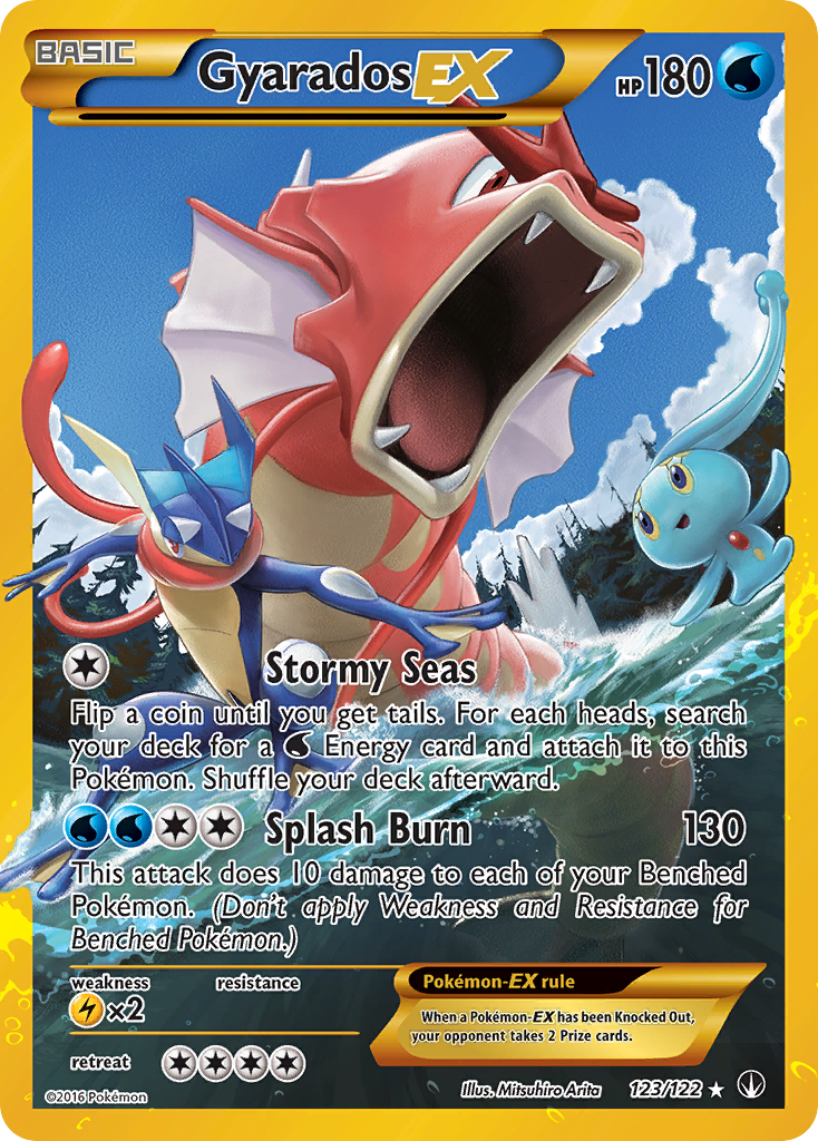 Gyarados EX (123/122) [XY: BREAKpoint] | Mindsight Gaming