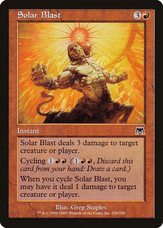 Solar Blast [Onslaught] | Mindsight Gaming