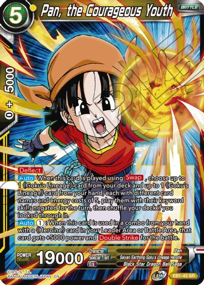 Pan, the Courageous Youth (EB1-045) [Battle Evolution Booster] | Mindsight Gaming