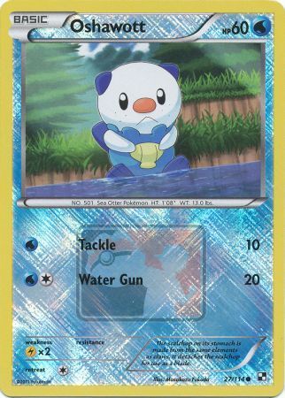 Oshawott (27/114) (League Promo) [Black & White: Base Set] | Mindsight Gaming