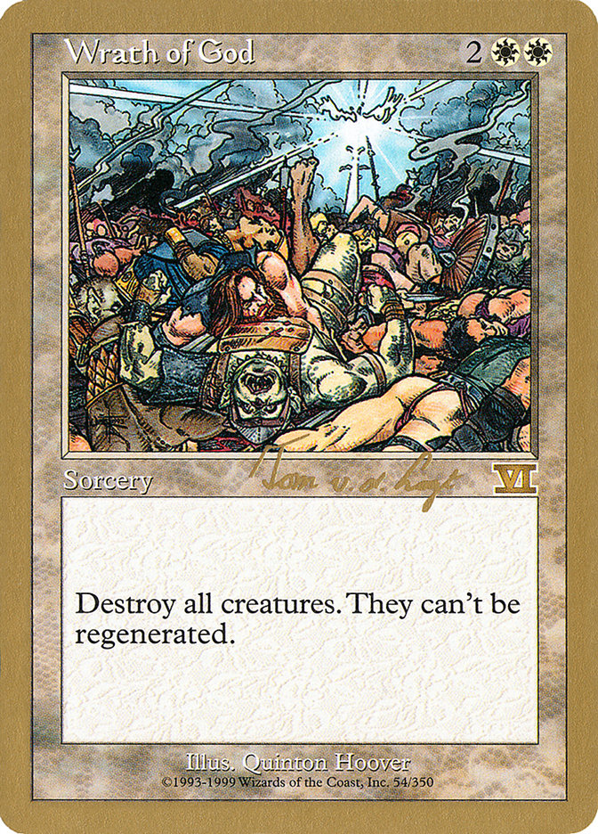 Wrath of God (Tom van de Logt) [World Championship Decks 2000] | Mindsight Gaming