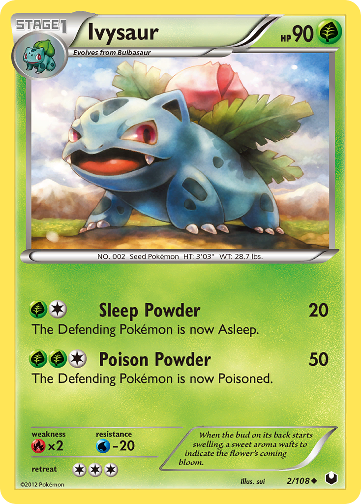 Ivysaur (2/108) [Black & White: Dark Explorers] | Mindsight Gaming