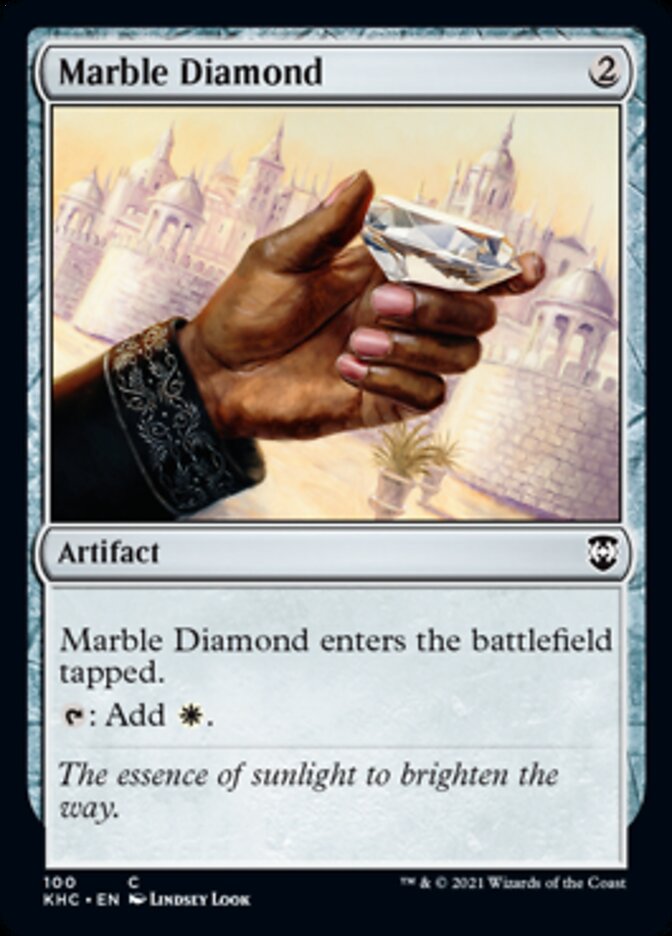 Marble Diamond [Kaldheim Commander] | Mindsight Gaming