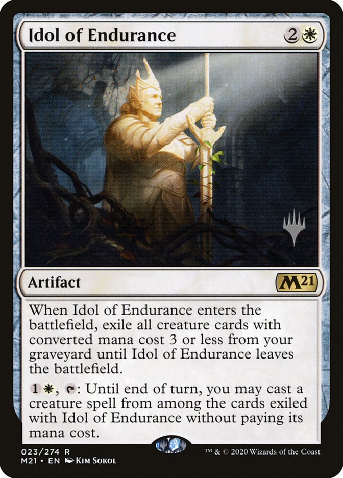 Idol of Endurance (Promo Pack) [Core Set 2021 Promos] | Mindsight Gaming