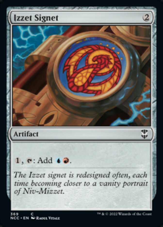 Izzet Signet [Streets of New Capenna Commander] | Mindsight Gaming