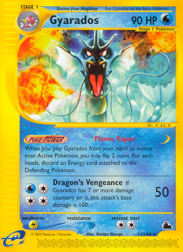 Gyarados (11/144) [Skyridge] | Mindsight Gaming