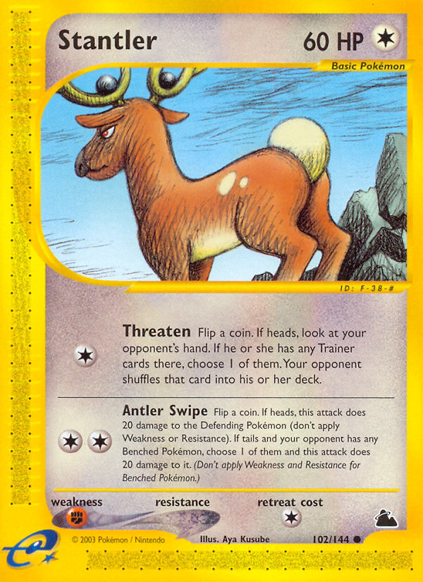 Stantler (102/144) [Skyridge] | Mindsight Gaming