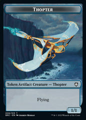 Copy // Thopter (006) Double-Sided Token [The Brothers' War Commander Tokens] | Mindsight Gaming