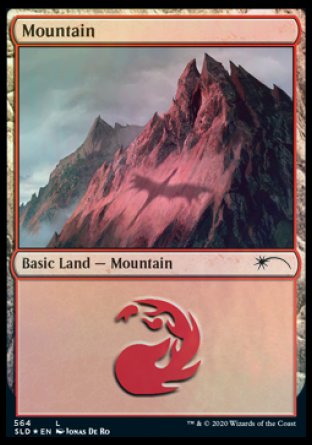 Mountain (Dragons) (564) [Secret Lair Drop Promos] | Mindsight Gaming