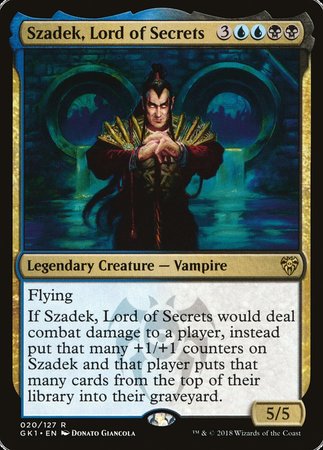 Szadek, Lord of Secrets [GRN Guild Kit] | Mindsight Gaming