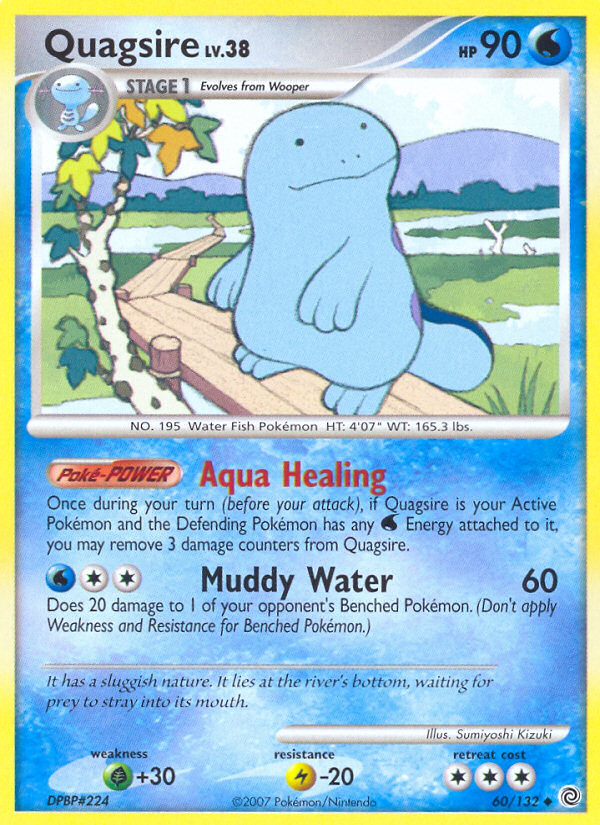 Quagsire (60/132) [Diamond & Pearl: Secret Wonders] | Mindsight Gaming