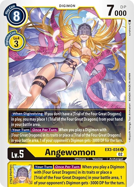 Angewomon [EX3-034] [Revision Pack Cards] | Mindsight Gaming