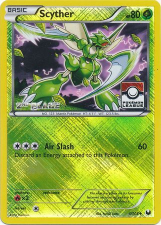 Scyther (4/108) (League Promo 2nd Place) [Black & White: Dark Explorers] | Mindsight Gaming