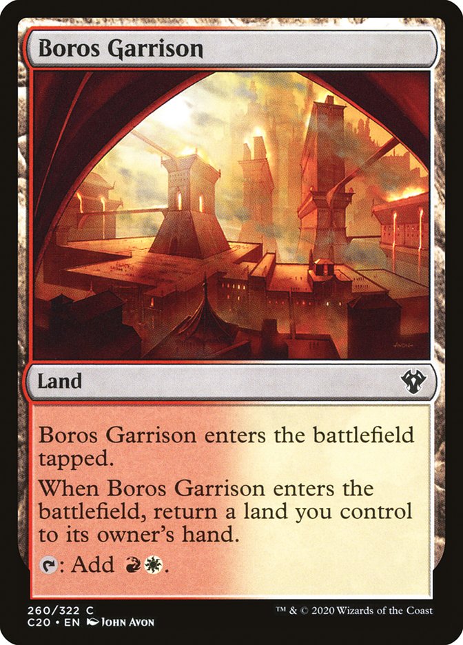 Boros Garrison [Commander 2020] | Mindsight Gaming