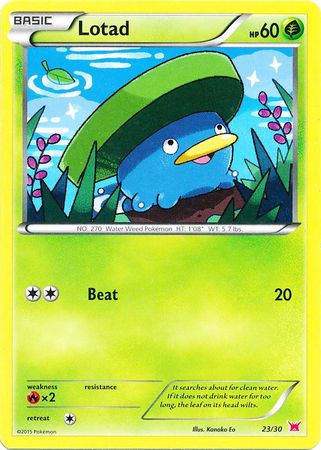 Lotad (23/30) [XY: Trainer Kit 2 - Latias] | Mindsight Gaming