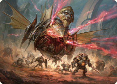 Liberator, Urza's Battlethopter Art Card [The Brothers' War Art Series] | Mindsight Gaming