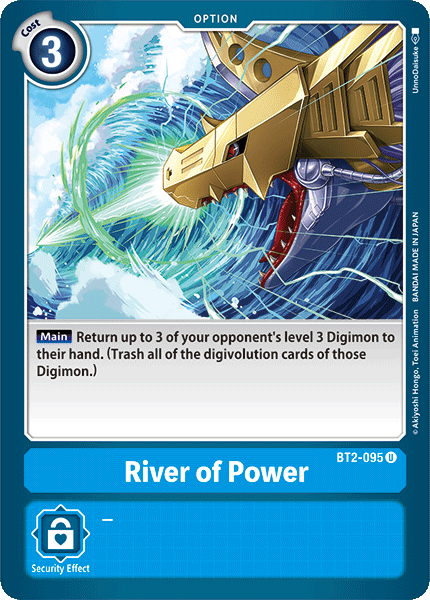 River of Power [BT2-095] [Release Special Booster Ver.1.0] | Mindsight Gaming