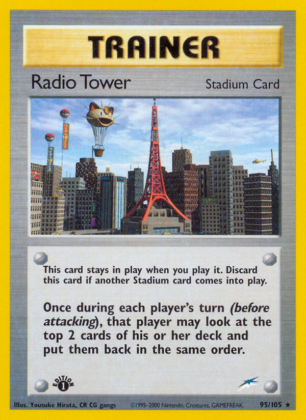 Radio Tower (95/105) [Neo Destiny 1st Edition] | Mindsight Gaming