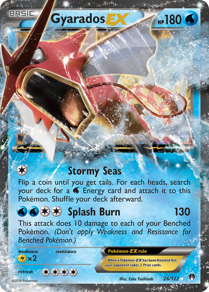 Gyarados EX (26/122) [XY: BREAKpoint] | Mindsight Gaming