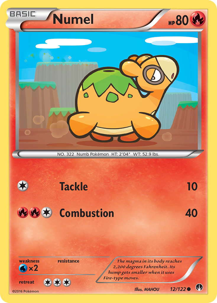 Numel (12/122) [XY: BREAKpoint] | Mindsight Gaming