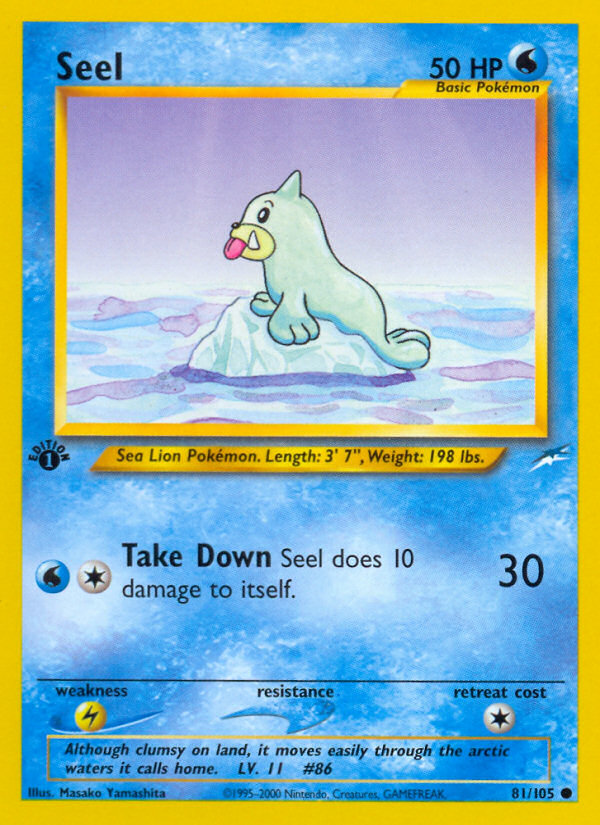 Seel (81/105) [Neo Destiny 1st Edition] | Mindsight Gaming