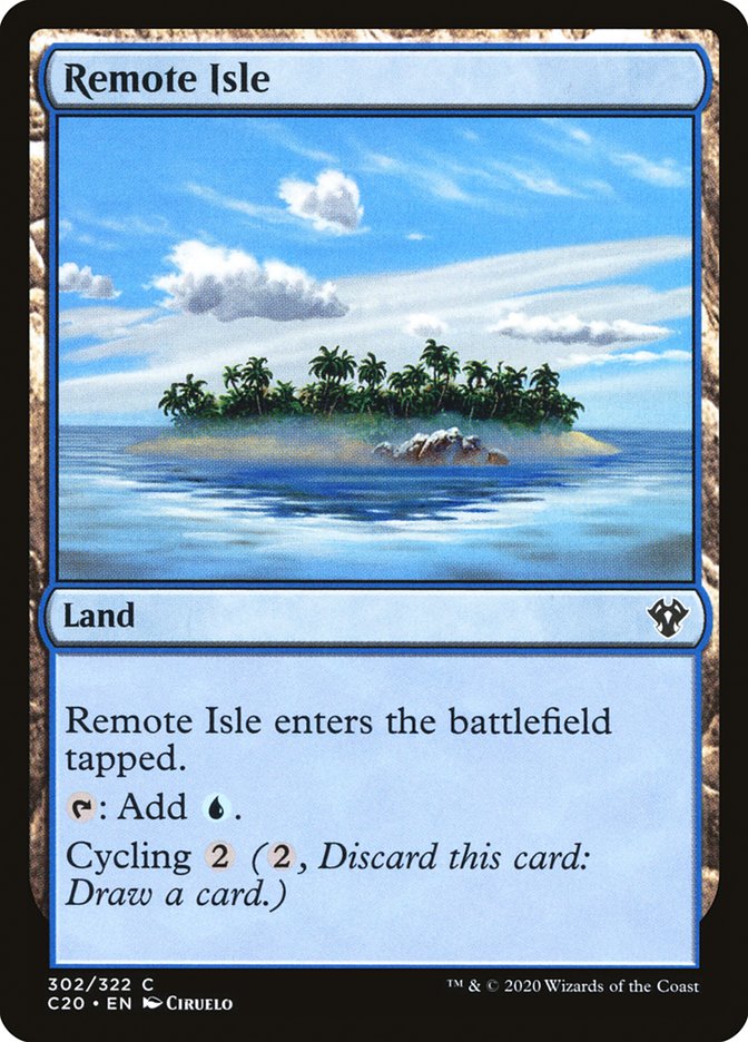 Remote Isle [Commander 2020] | Mindsight Gaming