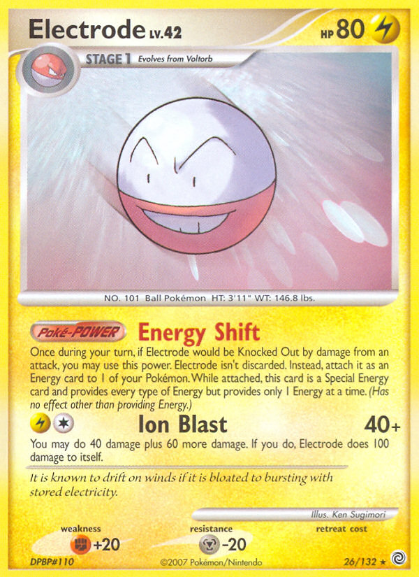 Electrode (26/132) [Diamond & Pearl: Secret Wonders] | Mindsight Gaming