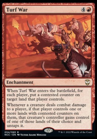 Turf War (Promo Pack) [Streets of New Capenna Commander Promos] | Mindsight Gaming