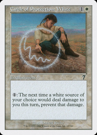 Circle of Protection: White [Seventh Edition] | Mindsight Gaming