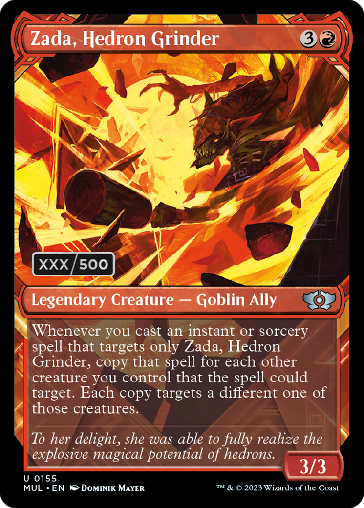 Zada, Hedron Grinder (Serialized) [Multiverse Legends] | Mindsight Gaming