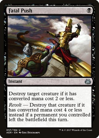 Fatal Push [Aether Revolt] | Mindsight Gaming