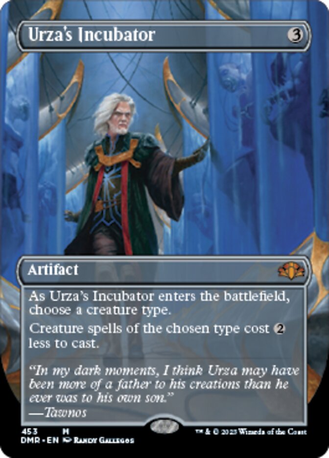 Urza's Incubator (Borderless Alternate Art) [Dominaria Remastered] | Mindsight Gaming