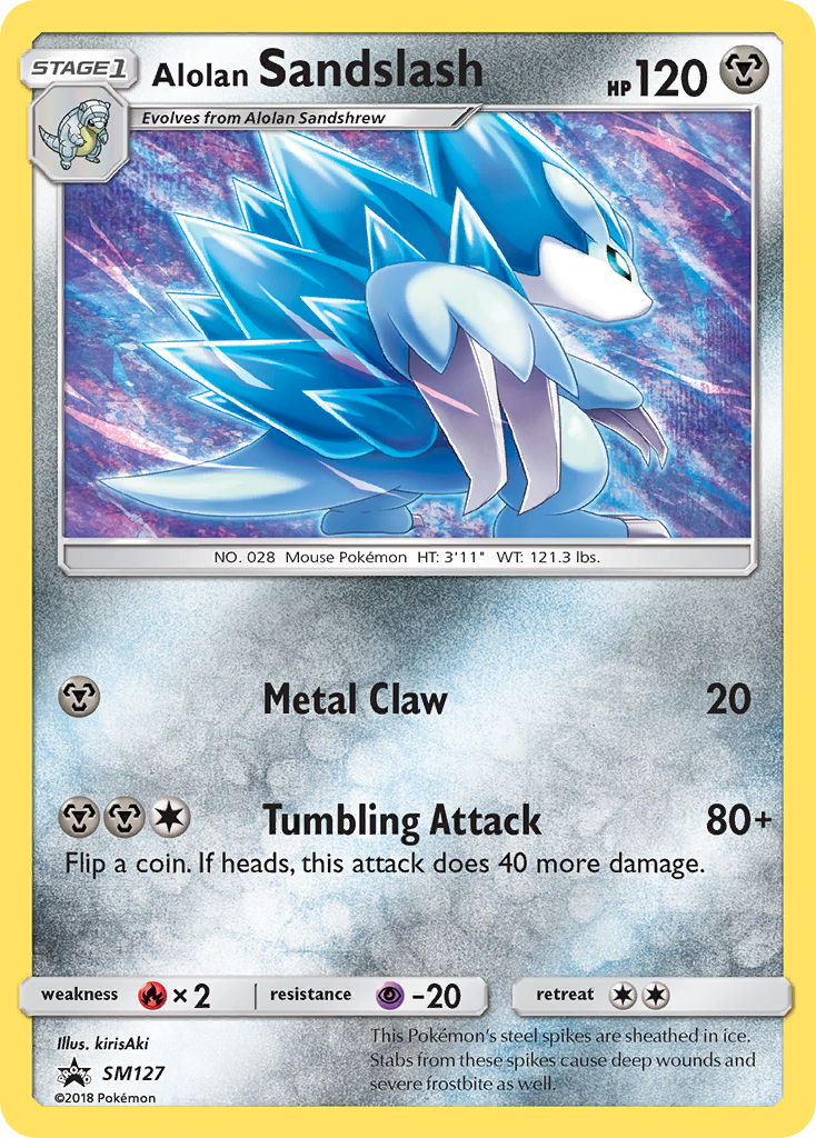 Alolan Sandslash (SM127) [Sun & Moon: Black Star Promos] | Mindsight Gaming