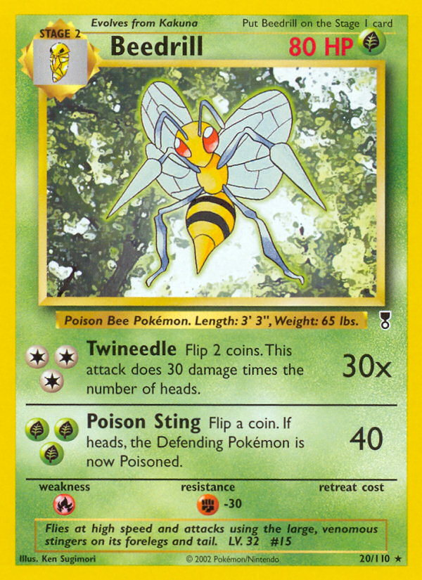 Beedrill (20/110) [Legendary Collection] | Mindsight Gaming