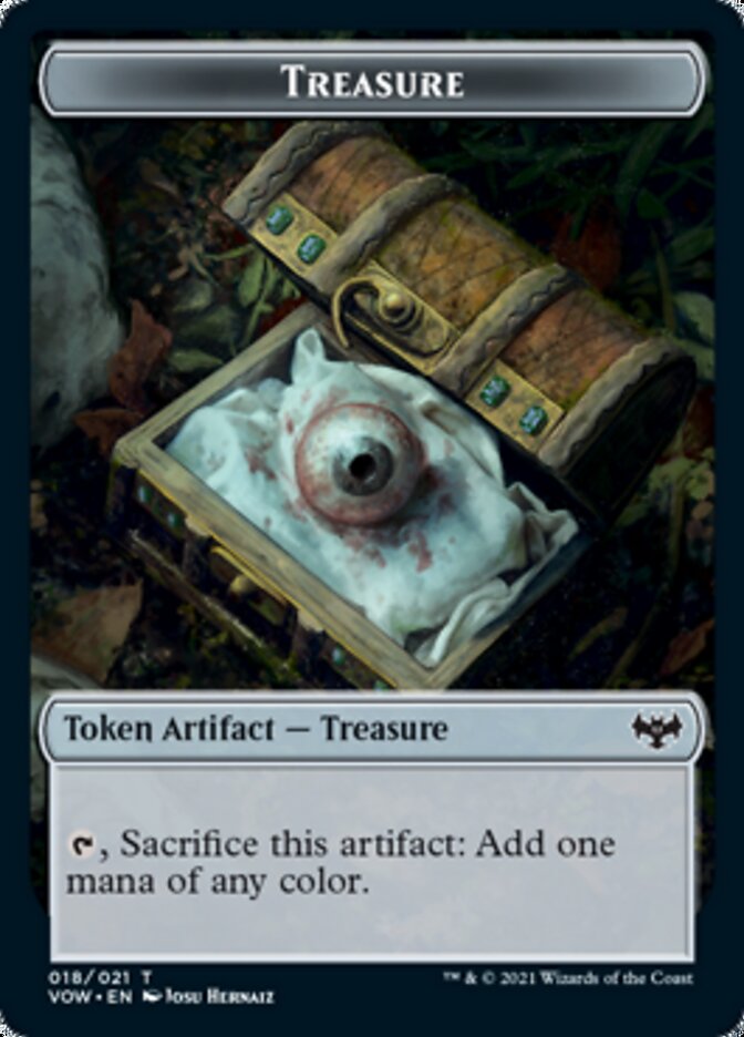 Treasure Token [Innistrad: Crimson Vow Tokens] | Mindsight Gaming