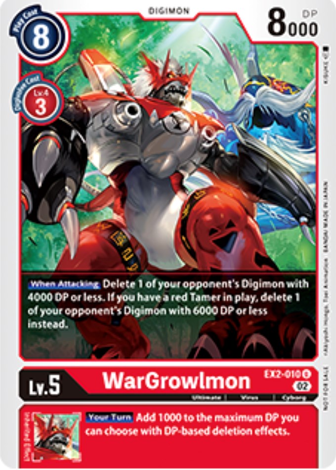 WarGrowlmon [EX2-010] (Tamer Party Vol. 6 Promo) [Digital Hazard Promos] | Mindsight Gaming