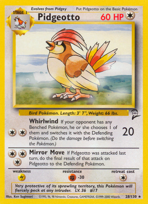 Pidgeotto (28/130) [Base Set 2] | Mindsight Gaming