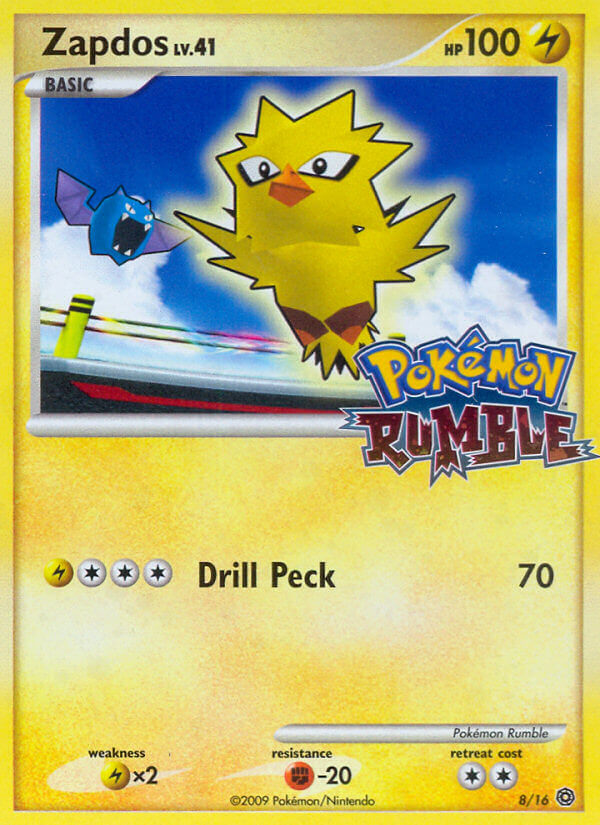 Zapdos (8/16) [Pokémon Rumble] | Mindsight Gaming