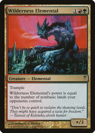 Wilderness Elemental [Coldsnap] | Mindsight Gaming