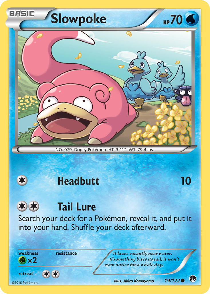 Slowpoke (19/122) [XY: BREAKpoint] | Mindsight Gaming