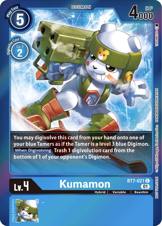 Kumamon [BT7-021] (Event Pack 3) [Next Adventure Promos] | Mindsight Gaming